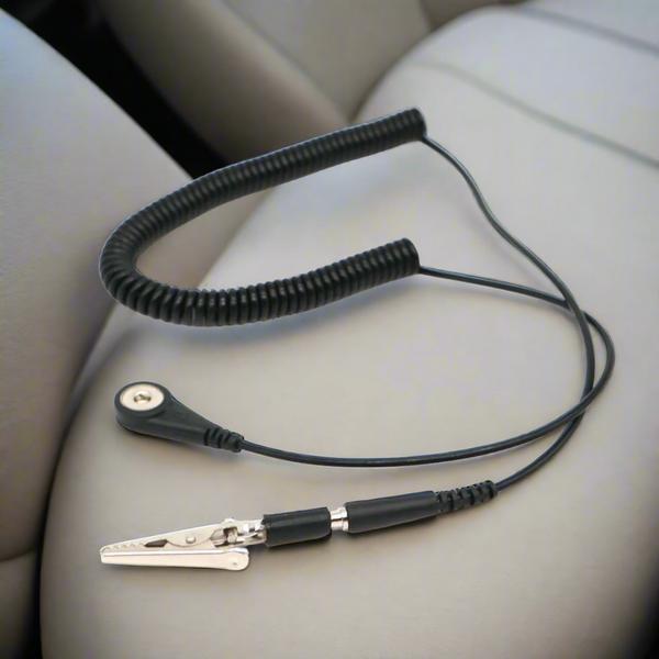 Coiled Cord for Car Seat Pad