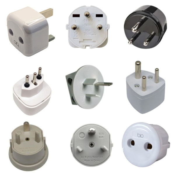 Earthing Plug Adaptors - All Countries