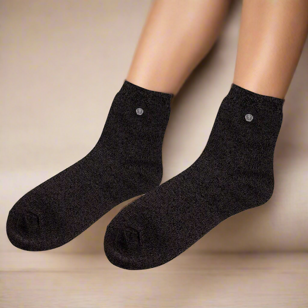 Conductive Sock Pair - Black