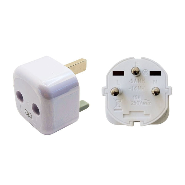 Earthing Plug Adaptor Kits - Israel , Swiss/Italy/Brazil, India and South Africa - Plug Adaptors - Earthing Revolution Ltd