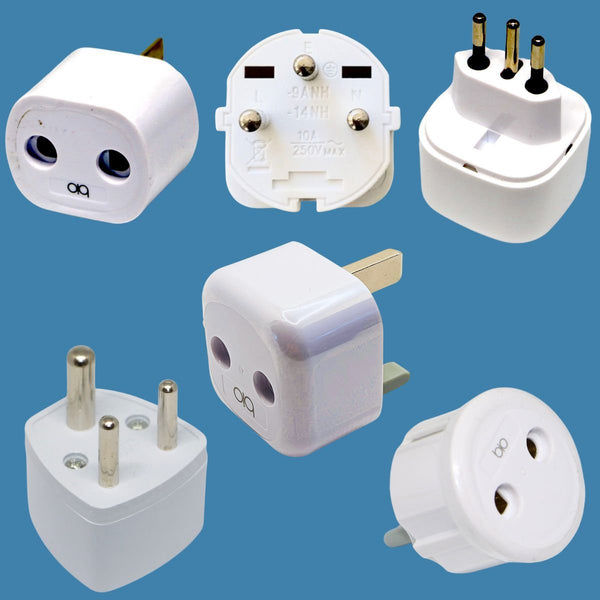 Earthing Plug Adaptors - All Countries - Plug Adaptors - Earthing Revolution Ltd