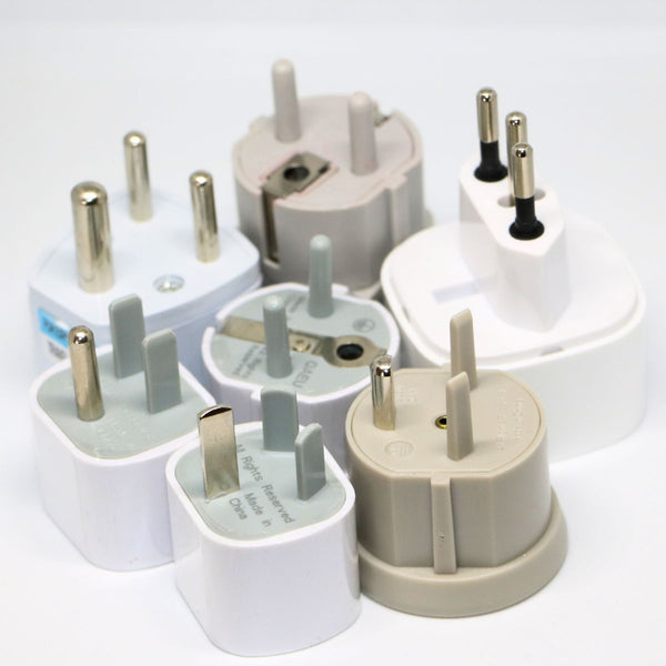 Earthing Plug Adaptors - All Countries - Plug Adaptors - Earthing Revolution Ltd